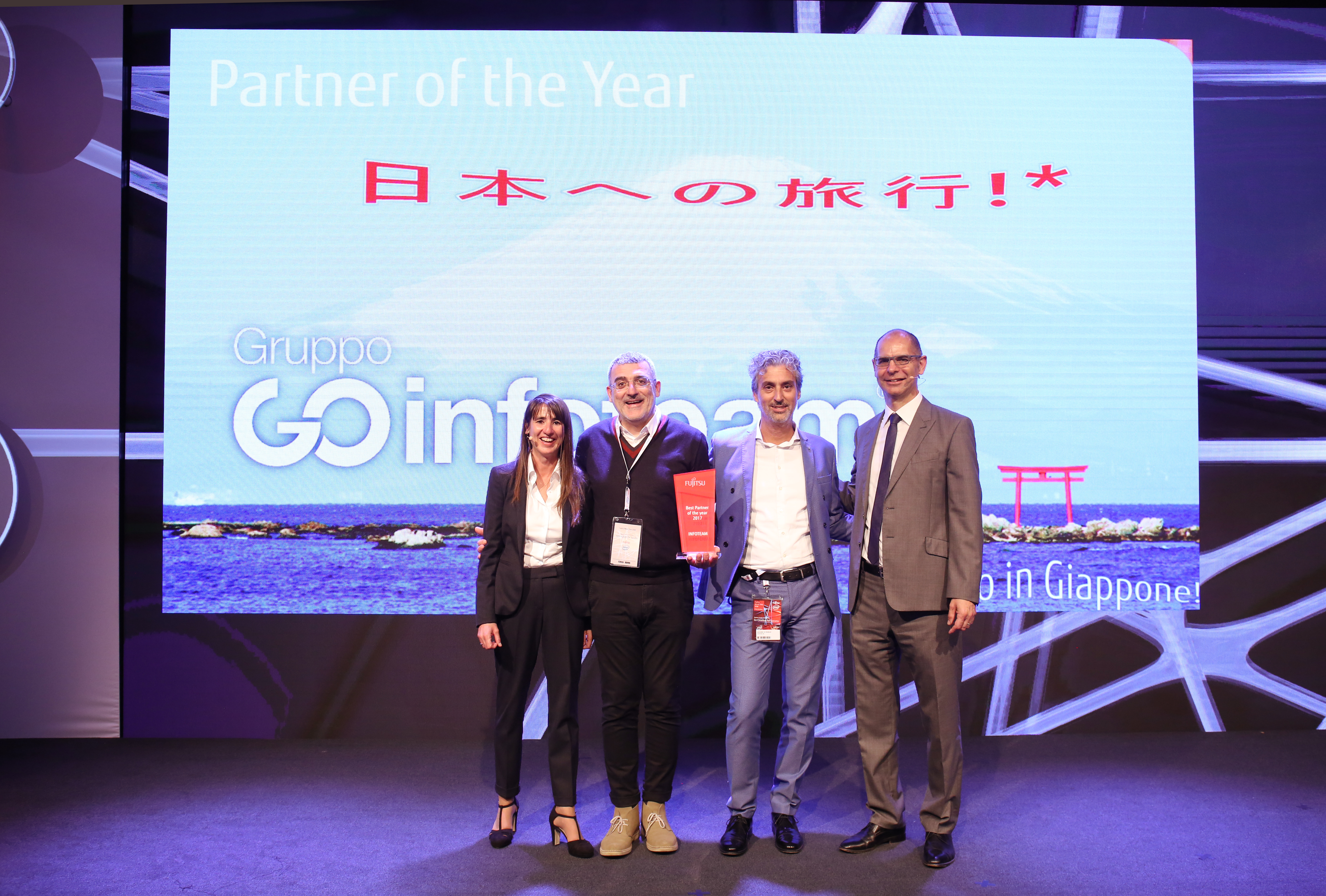 Premiazione Fujitsu Partner Award