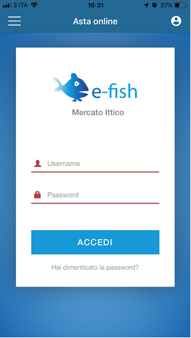 e-Fish app Mobile